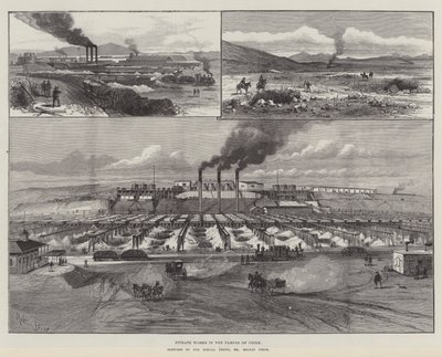 Nitrate Works in the Pampas of Chile by Melton Prior
